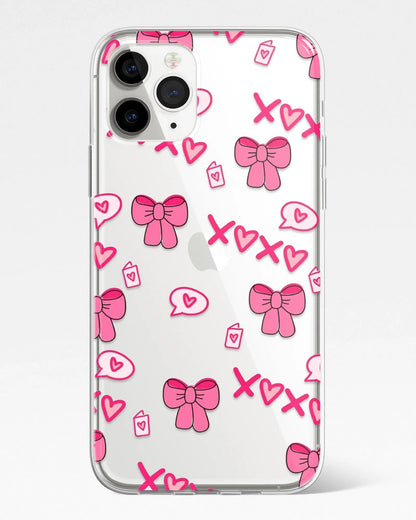 XOXO Cutie Transparent Phone Cover