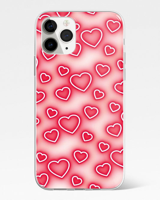 Glow Cupid Hearts Phone Cover