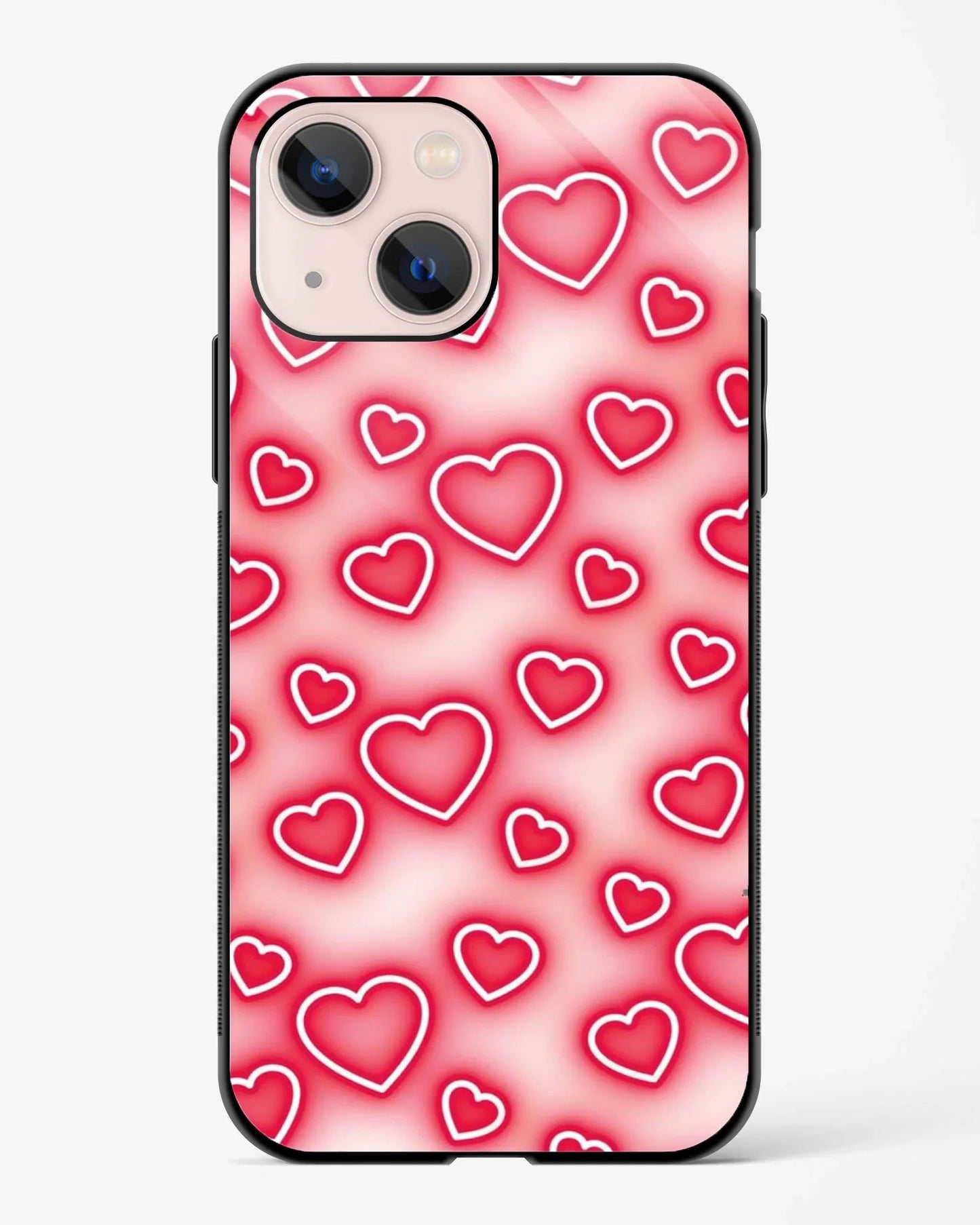 Glow Cupid Hearts Phone Cover