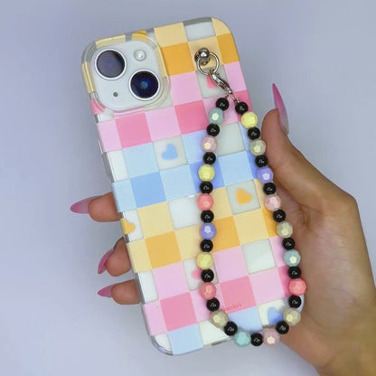HeartRush Transparent Heartflowers Charm Phone Cover