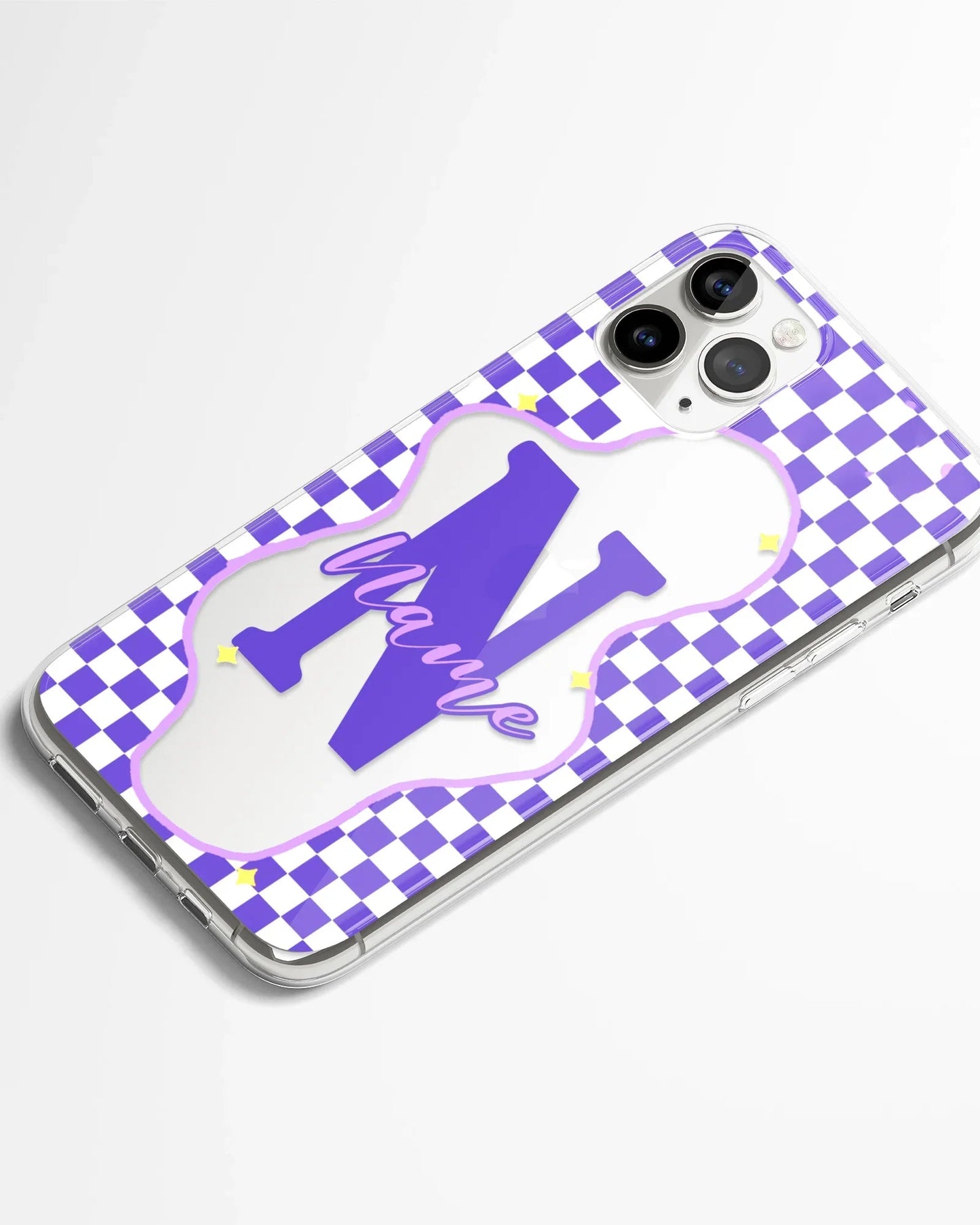 My Initial Pop Transparent Silicone Phone Cover