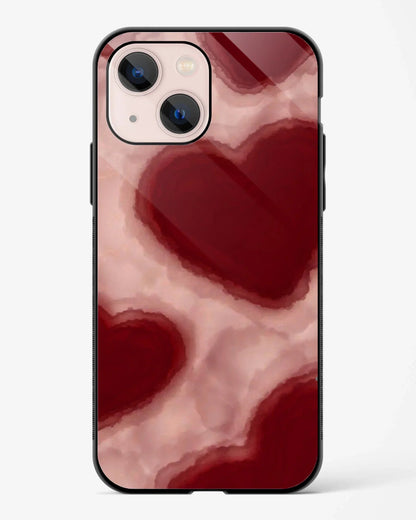 Crimson Reverie Heart Phone Cover