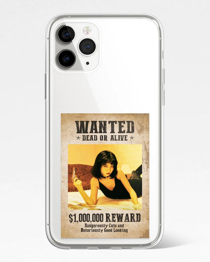 Wanted Polaroid Frame Transparent Silicone Cover