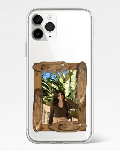Woodland Polaroid Frame Transparent Silicone Cover
